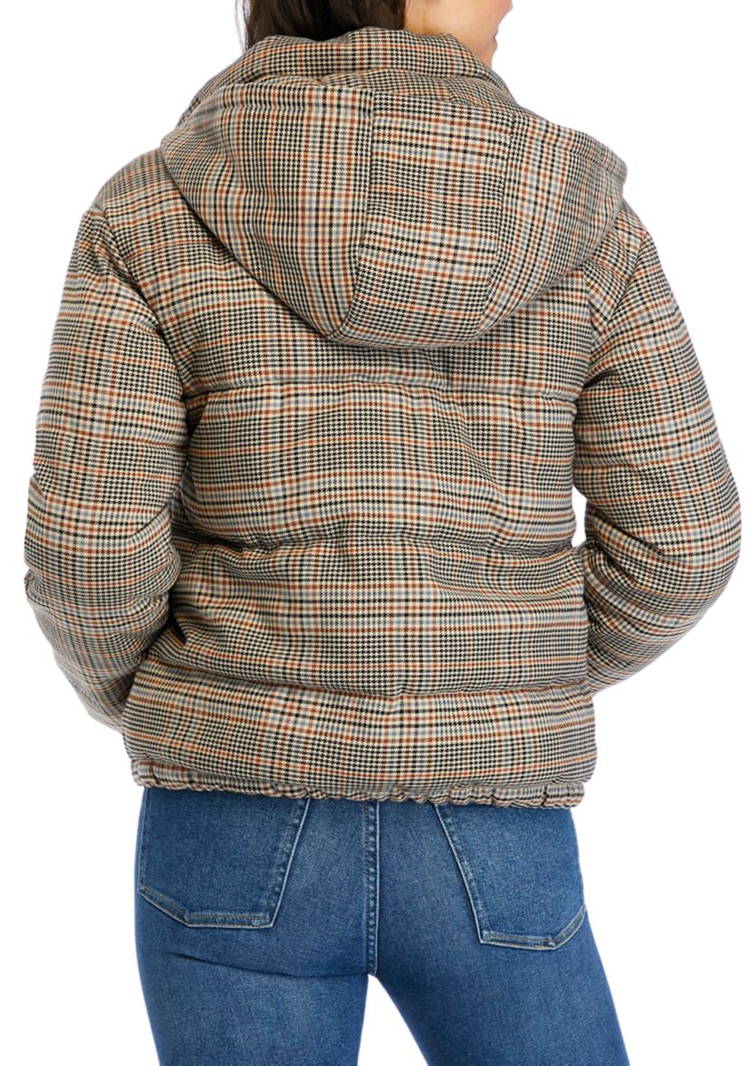 Womens Long Sleeve Puffer Jacket