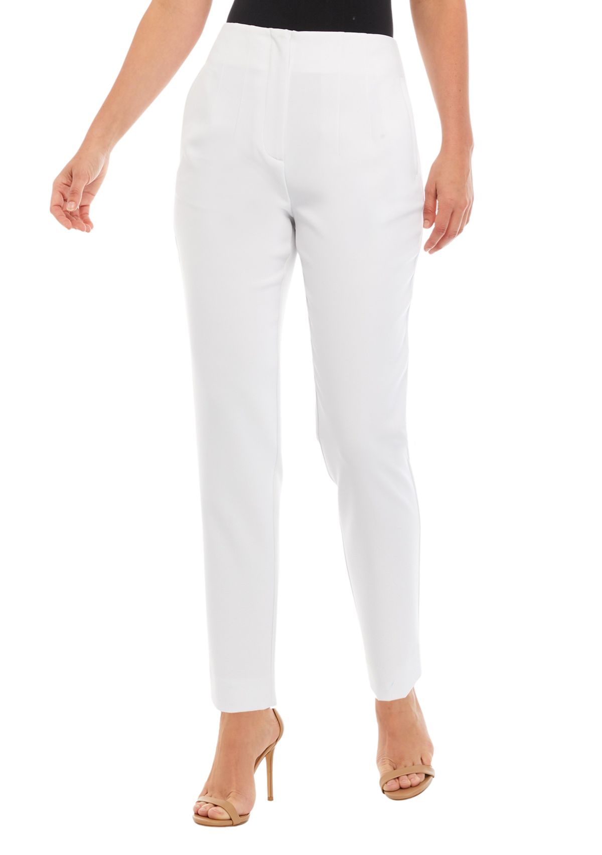 Womens High Waist Ankle Pants