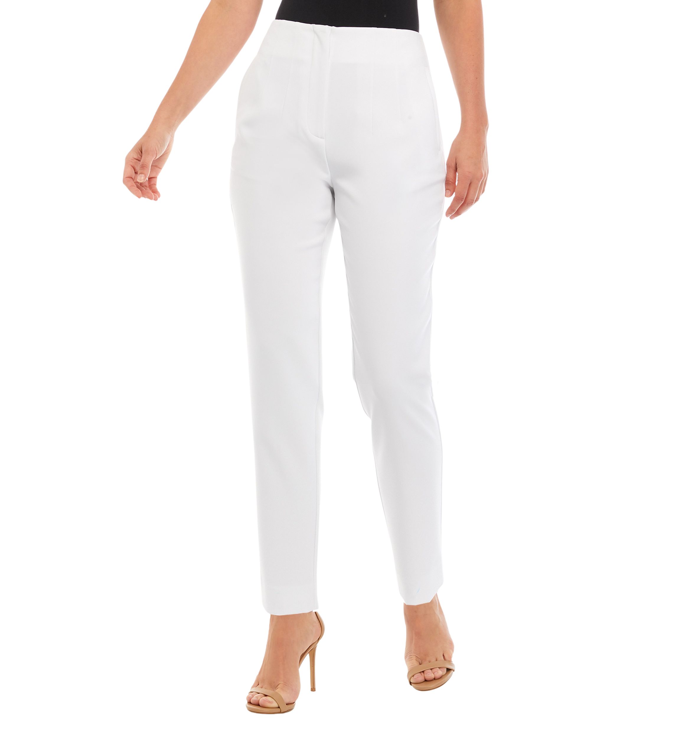 Womens High Waist Ankle Pants