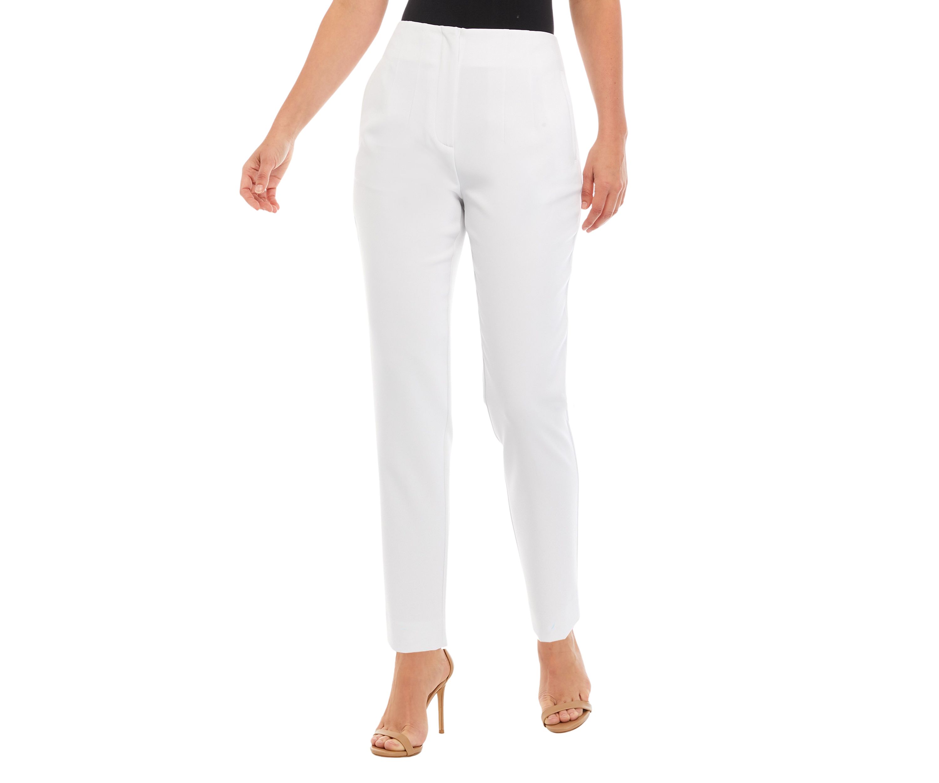Womens High Waist Ankle Pants