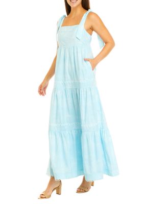 Biltmore® Women's Tie Tank Maxi Dress | belk