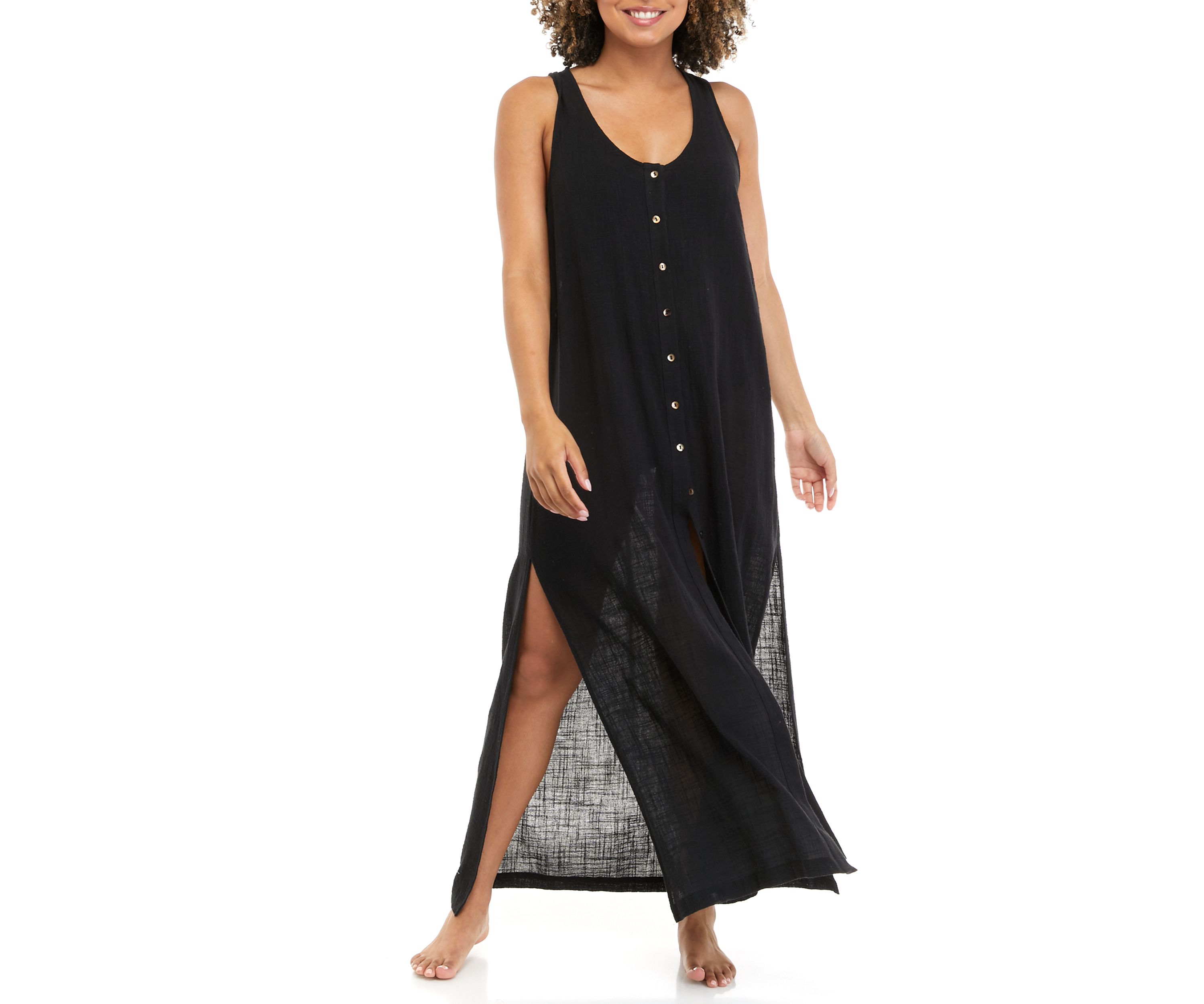 Onyx Swim Cover Up Dress 