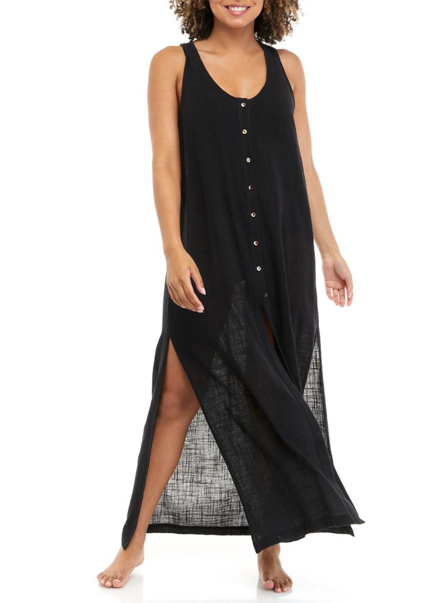Onyx Swim Cover Up Dress 