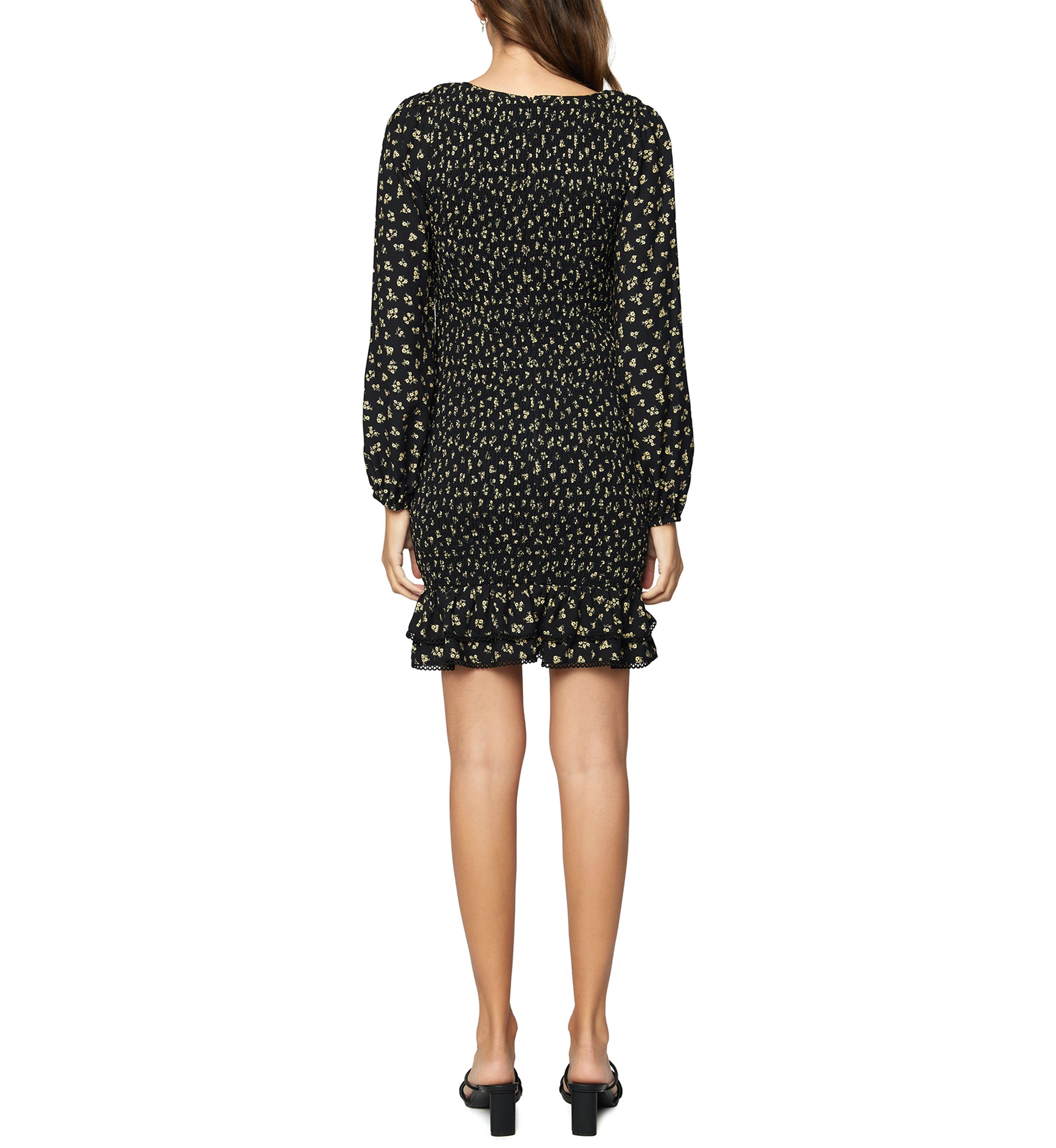 Womens Twilight Dreams Smocked Mini Dress