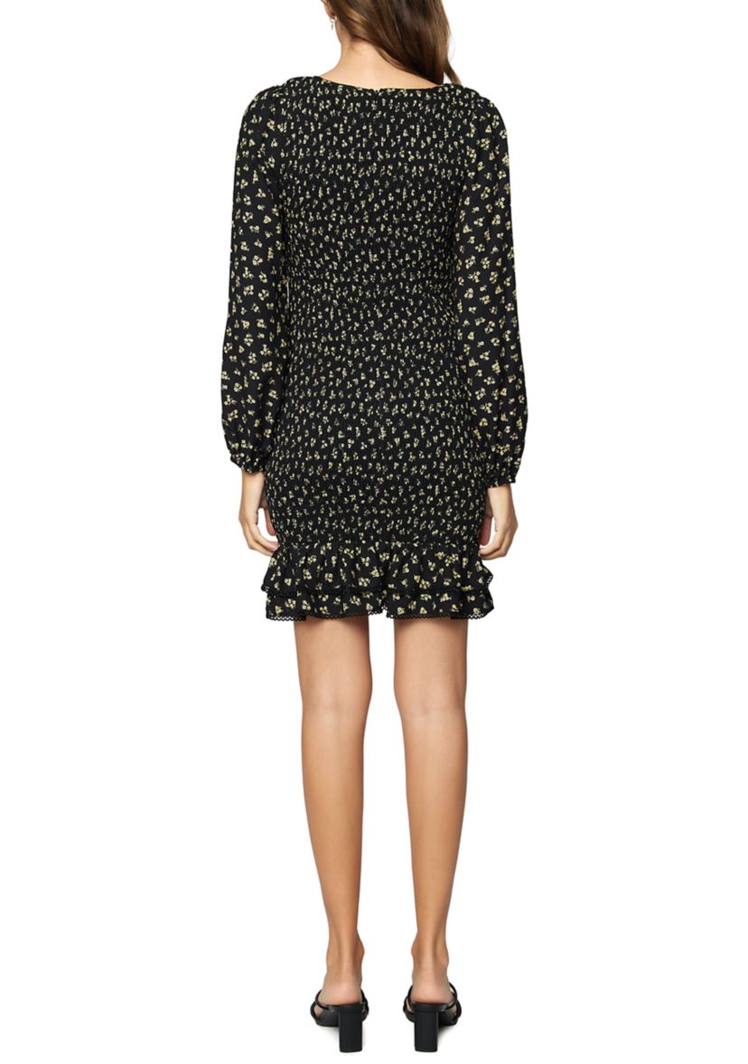 Womens Twilight Dreams Smocked Mini Dress
