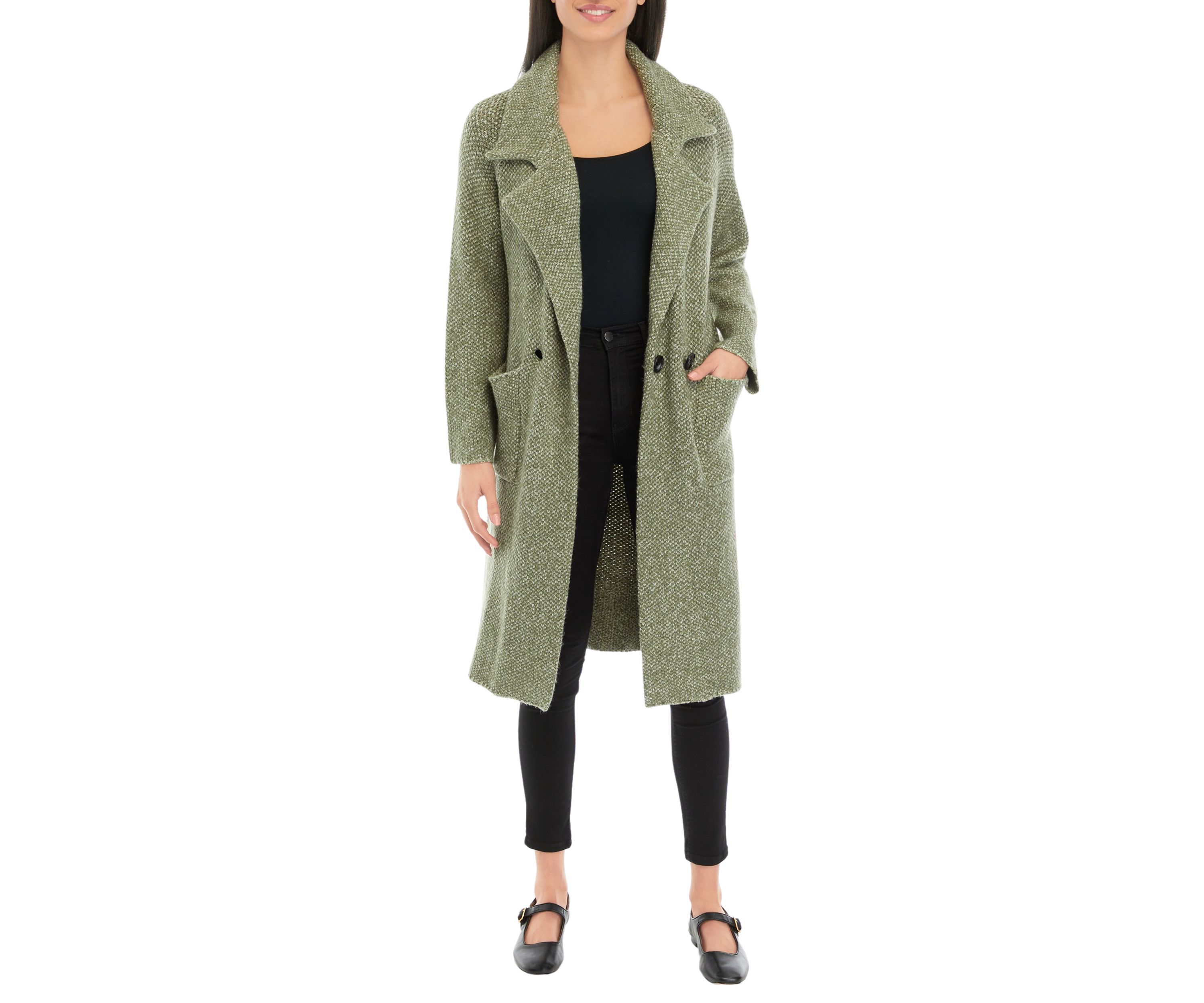 Womens Kala Sweater Knit Coat