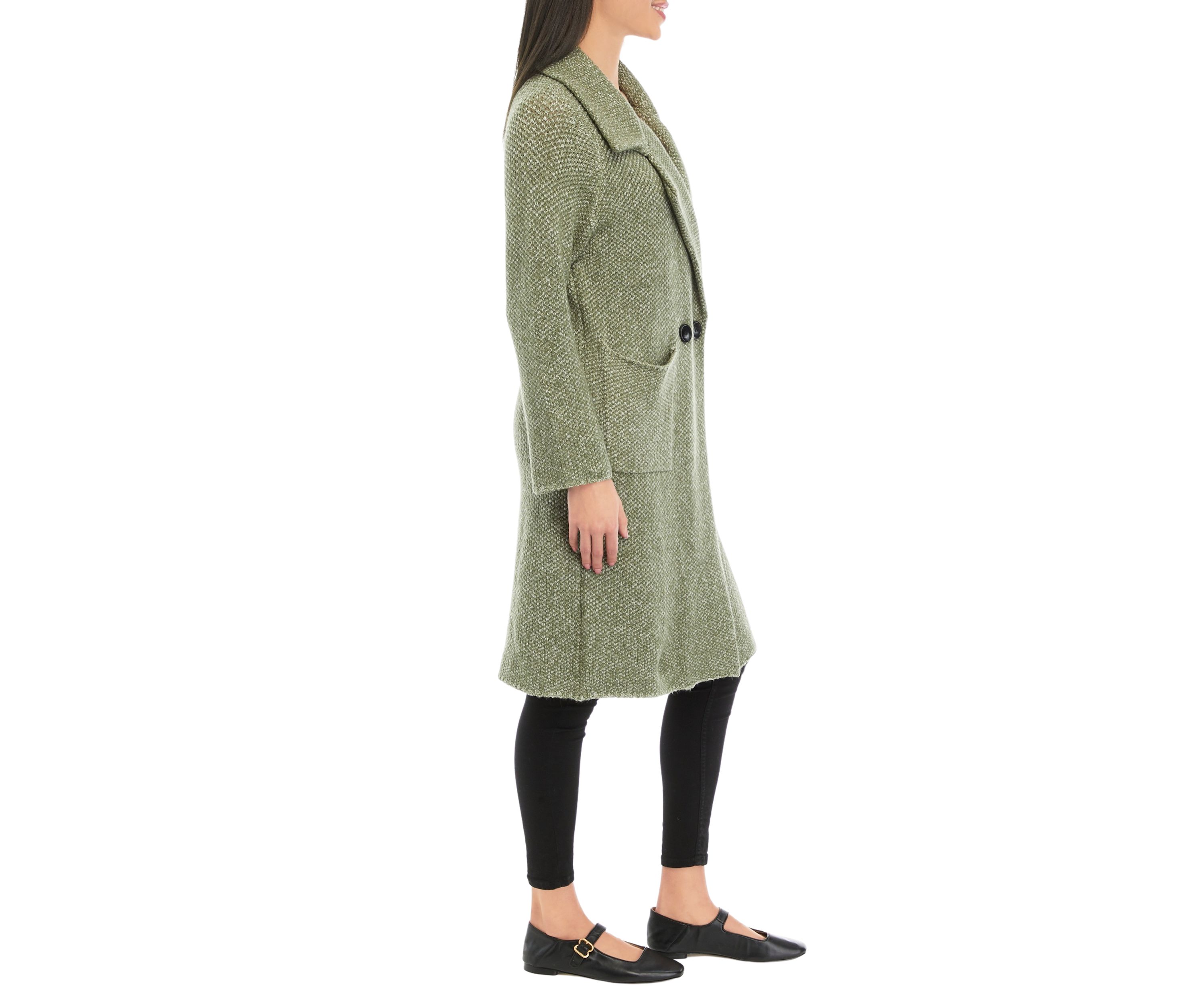 Womens Kala Sweater Knit Coat