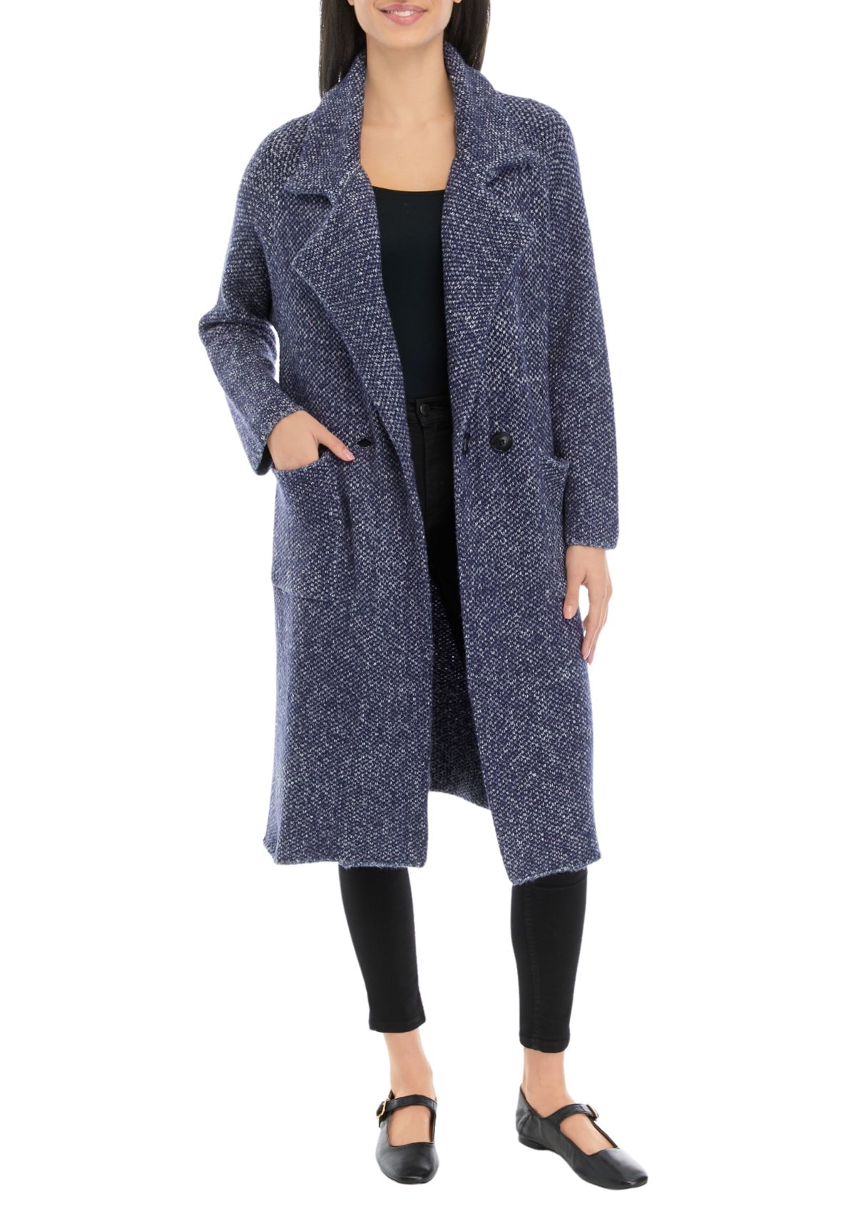 Womens Kala Sweater Knit Coat