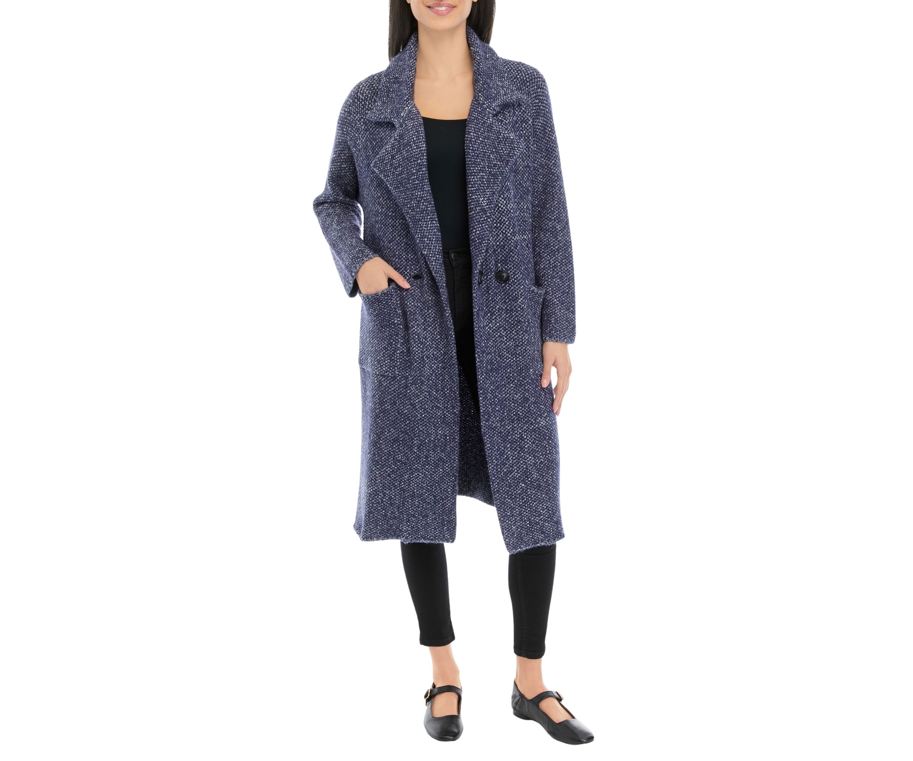 Womens Kala Sweater Knit Coat