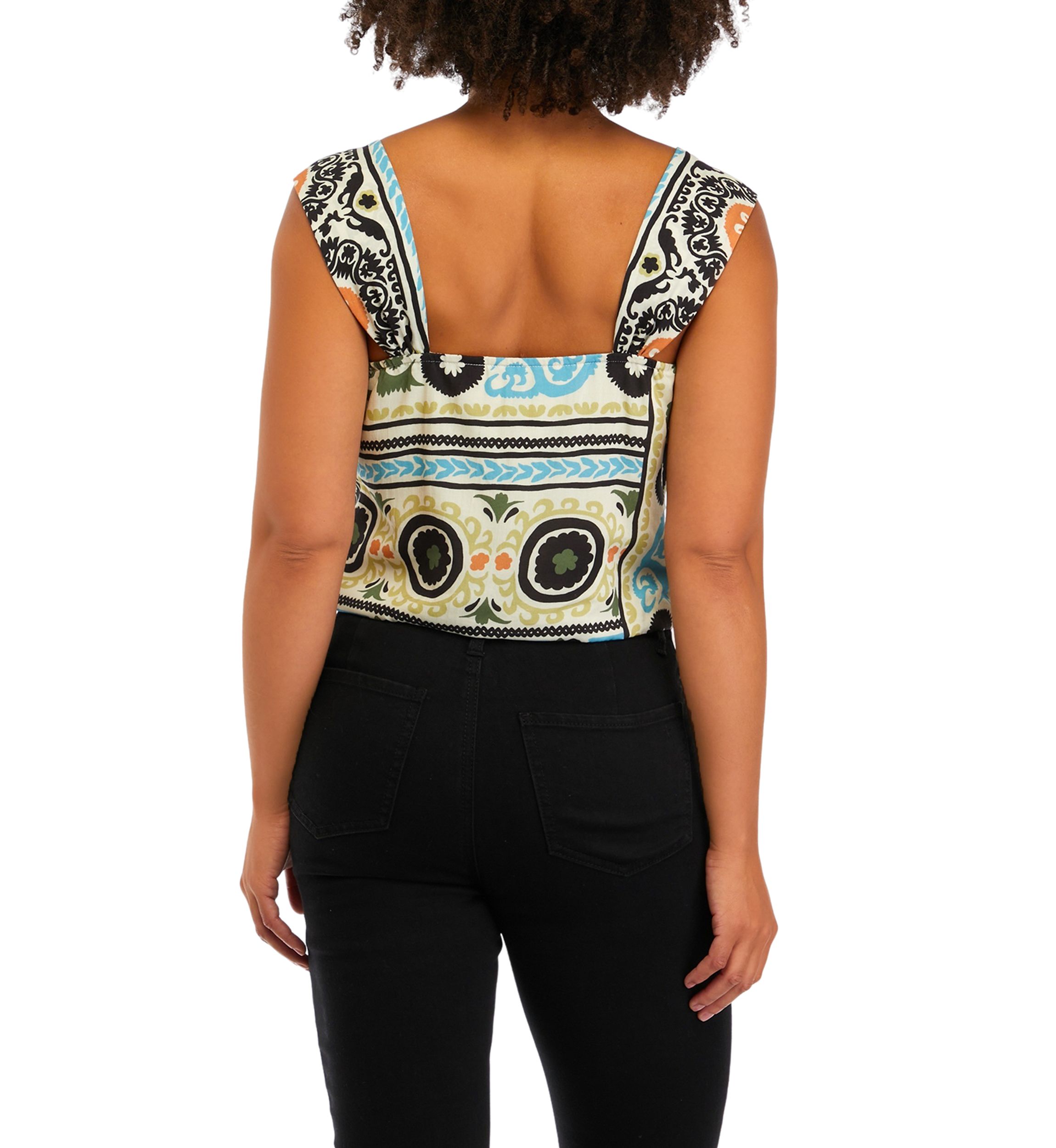 Womens Oracle Printed Blouse