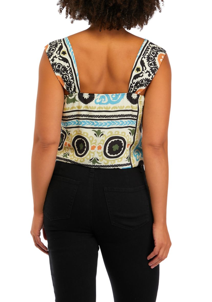 Womens Oracle Printed Blouse