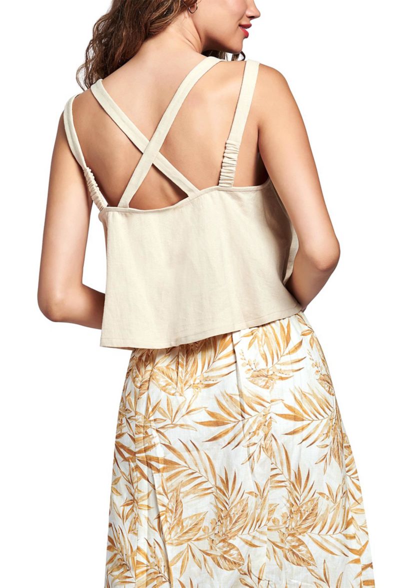 Womens Double Strap Tank 
