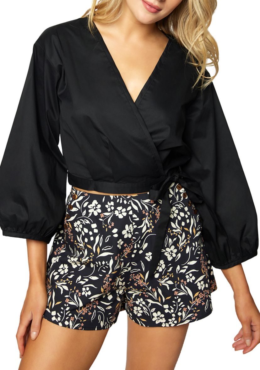 Womens Long Sleeve Before Dawn Wrap Top