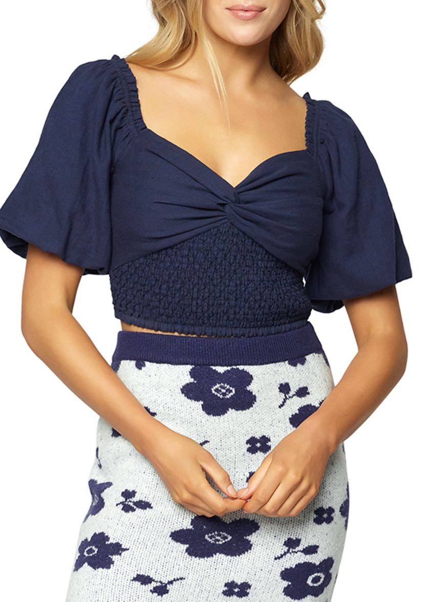 Womens Short Sleeve Midnight Sky Top