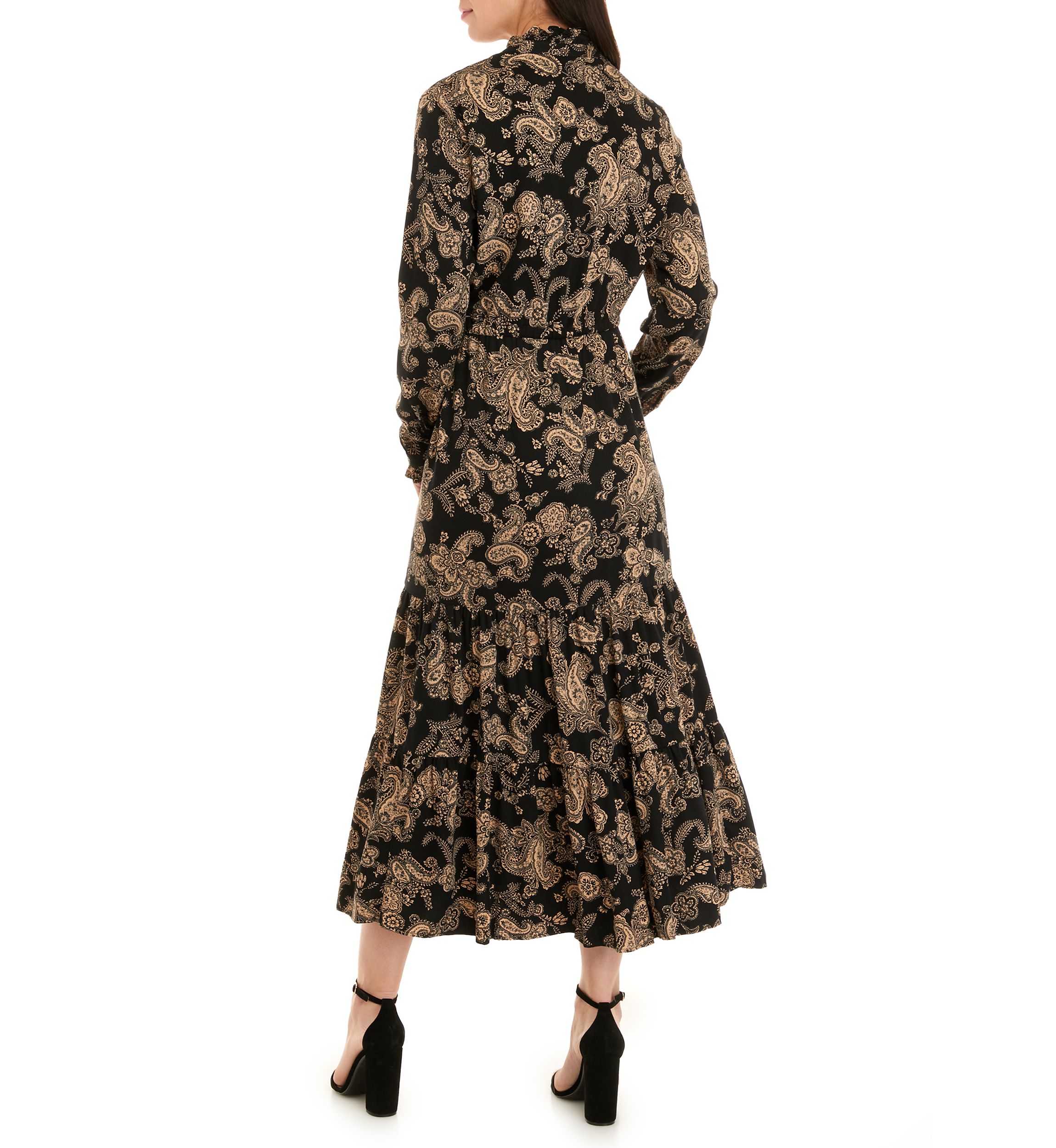 Womens Printed Maxi Dress