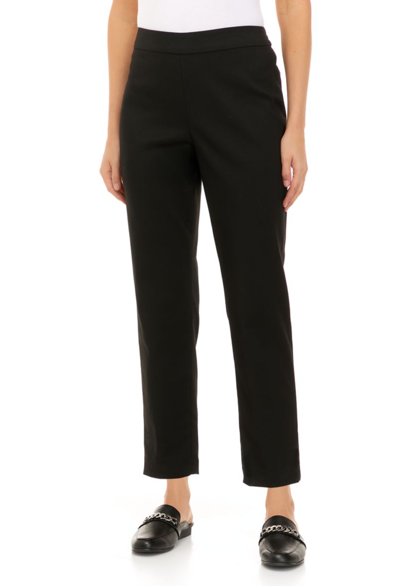 Womens Stretch Twill Solid Pants