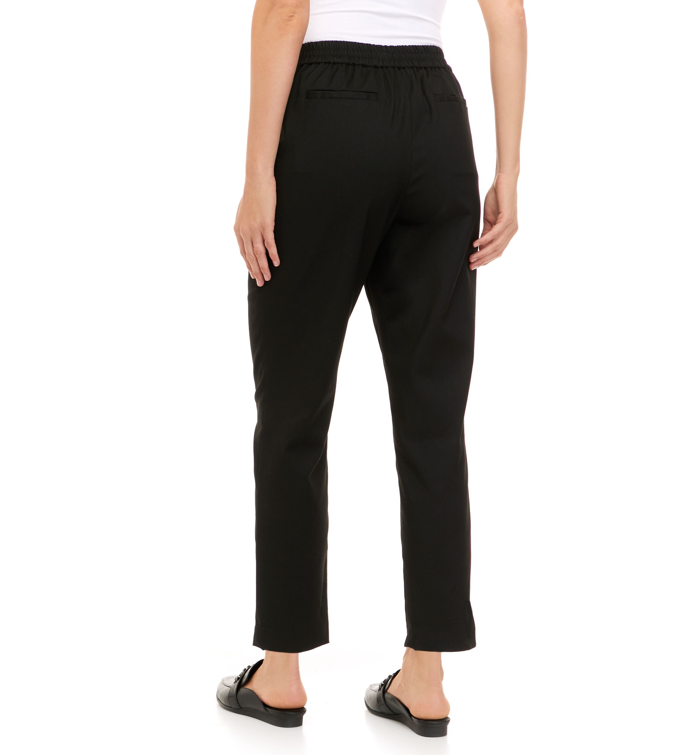 Womens Stretch Twill Solid Pants
