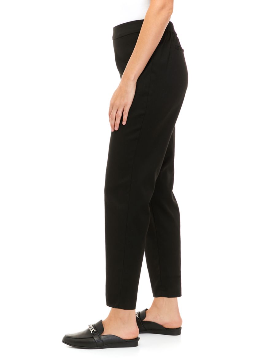 Womens Stretch Twill Solid Pants