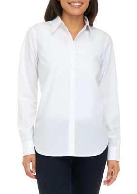 womens chaps button down shirts