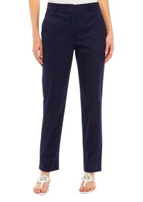 Chaps Women's Stretch Pull On Capris 