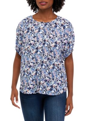 chaps plus size blouses