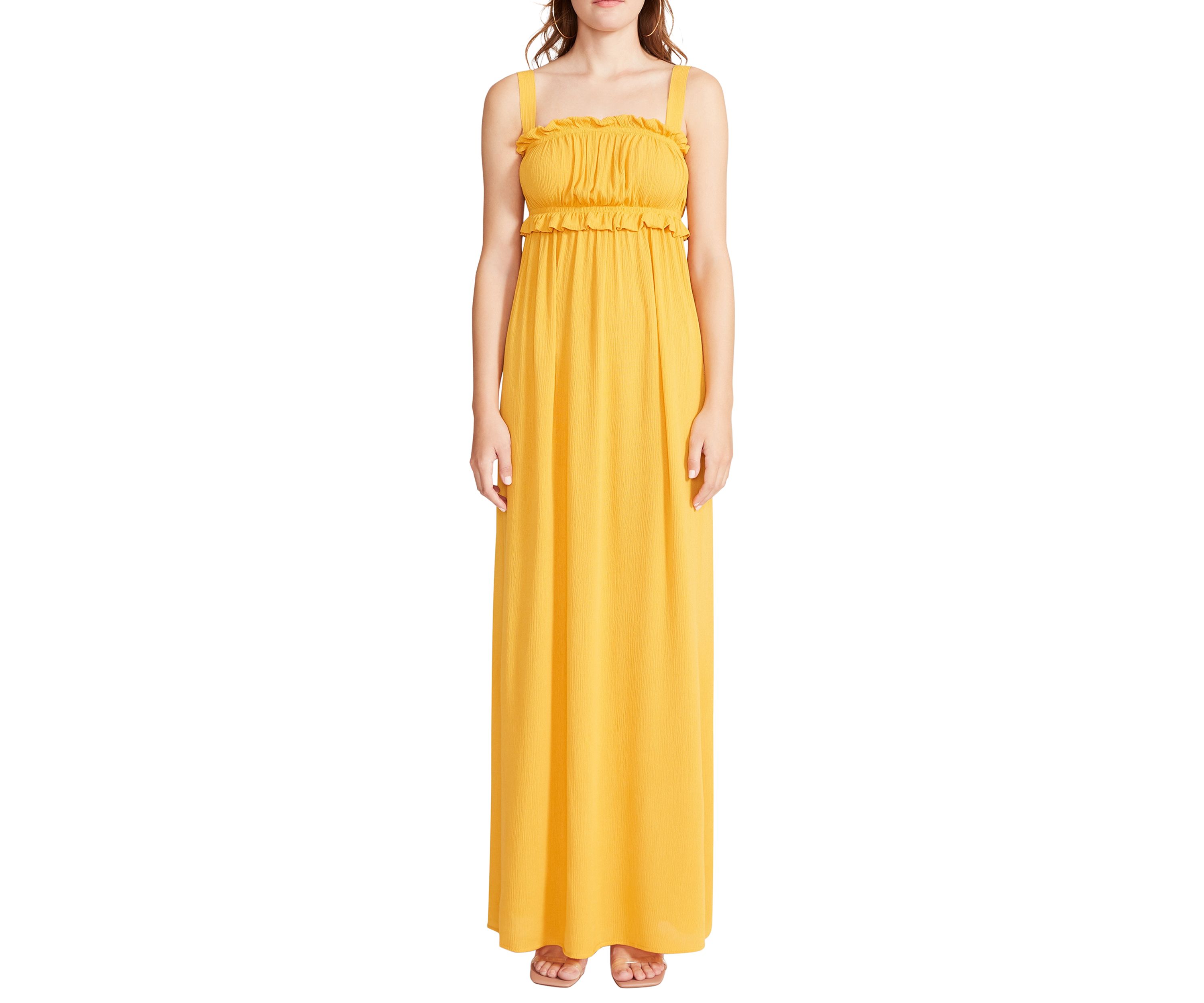 Orange Grooves Dress