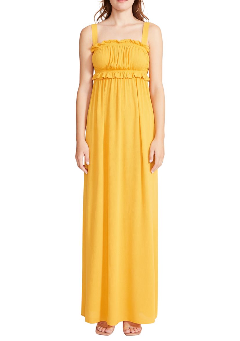 Orange Grooves Dress