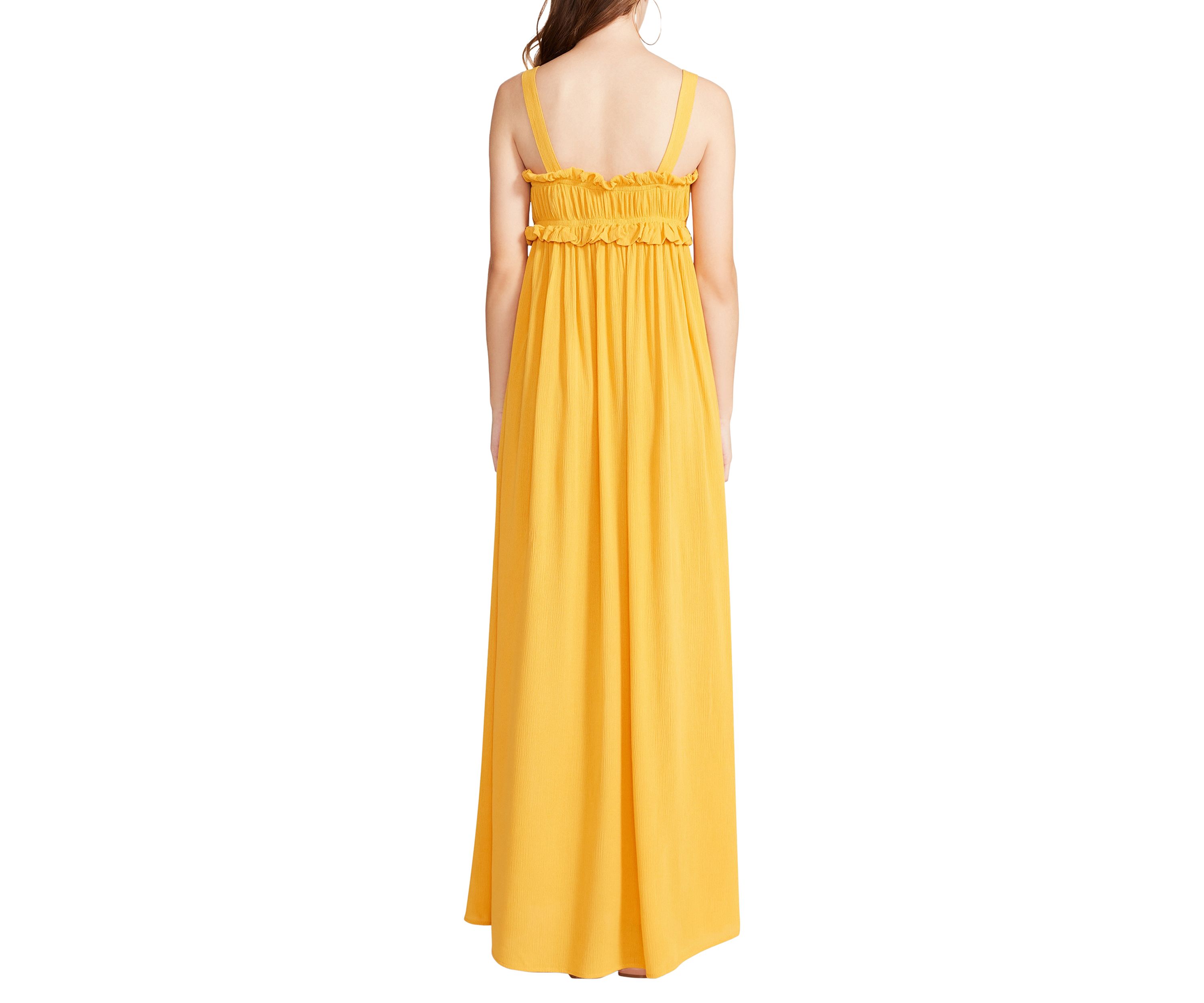 Orange Grooves Dress