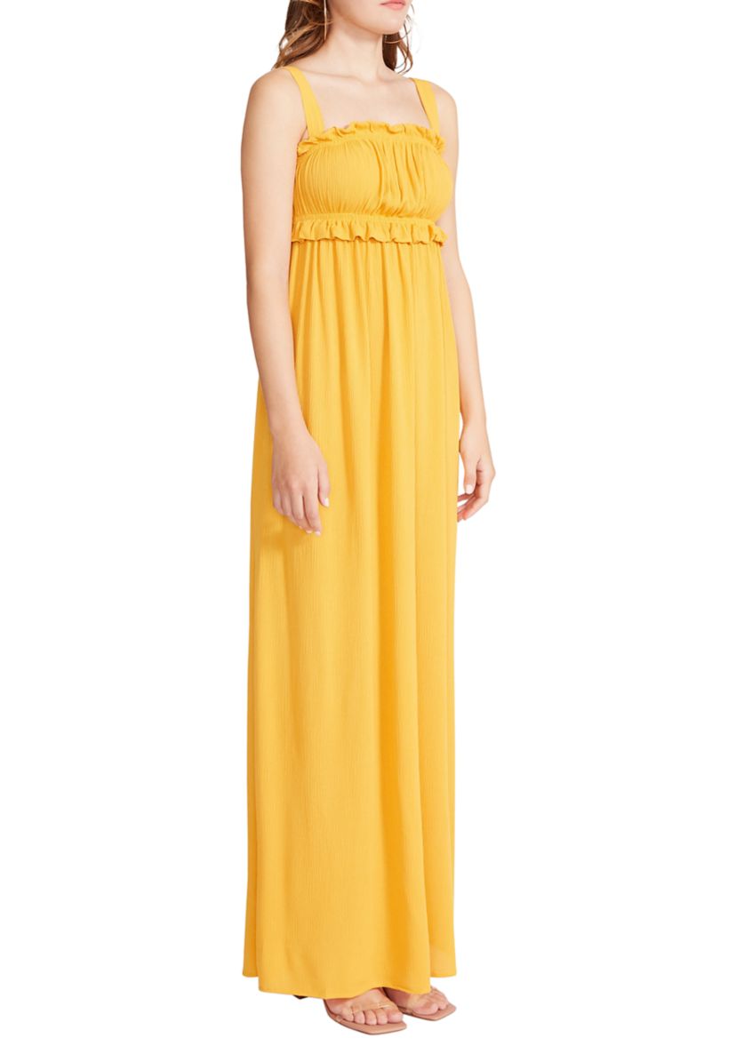 Orange Grooves Dress