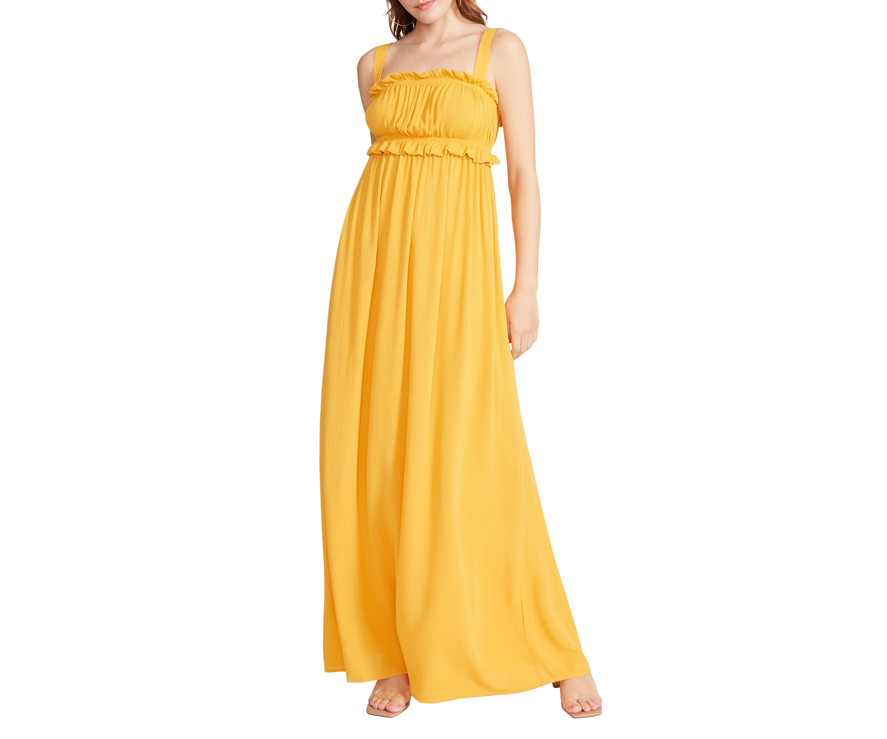 Orange Grooves Dress