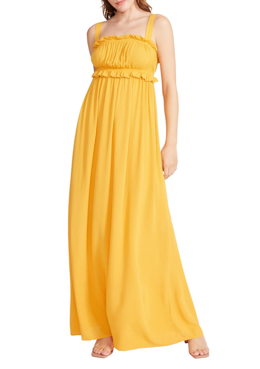 Orange Grooves Dress