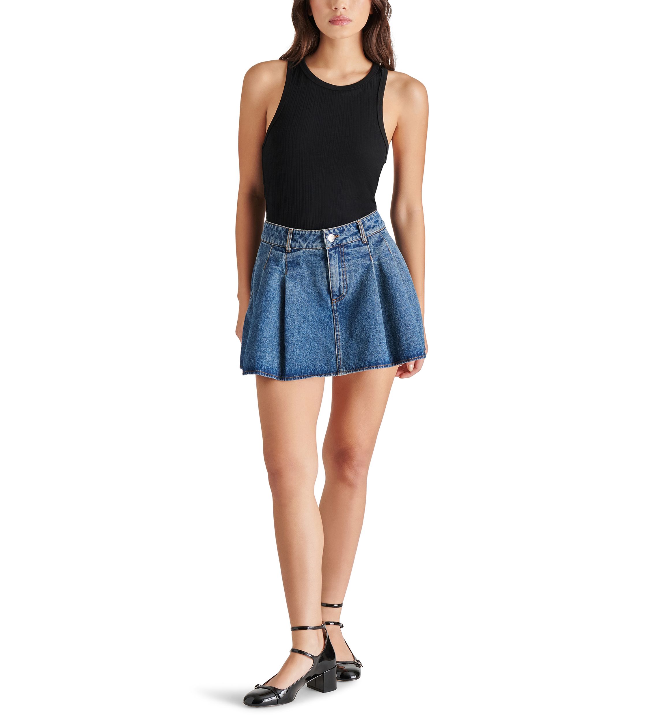 Womens Marlowe Denim Skort