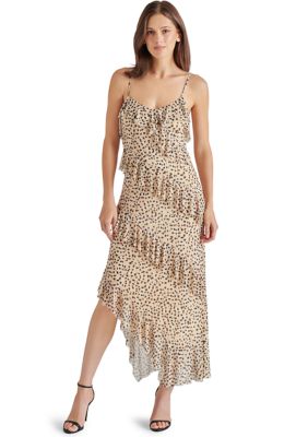 Steve Madden Women's Aida Dress, Sand, Large