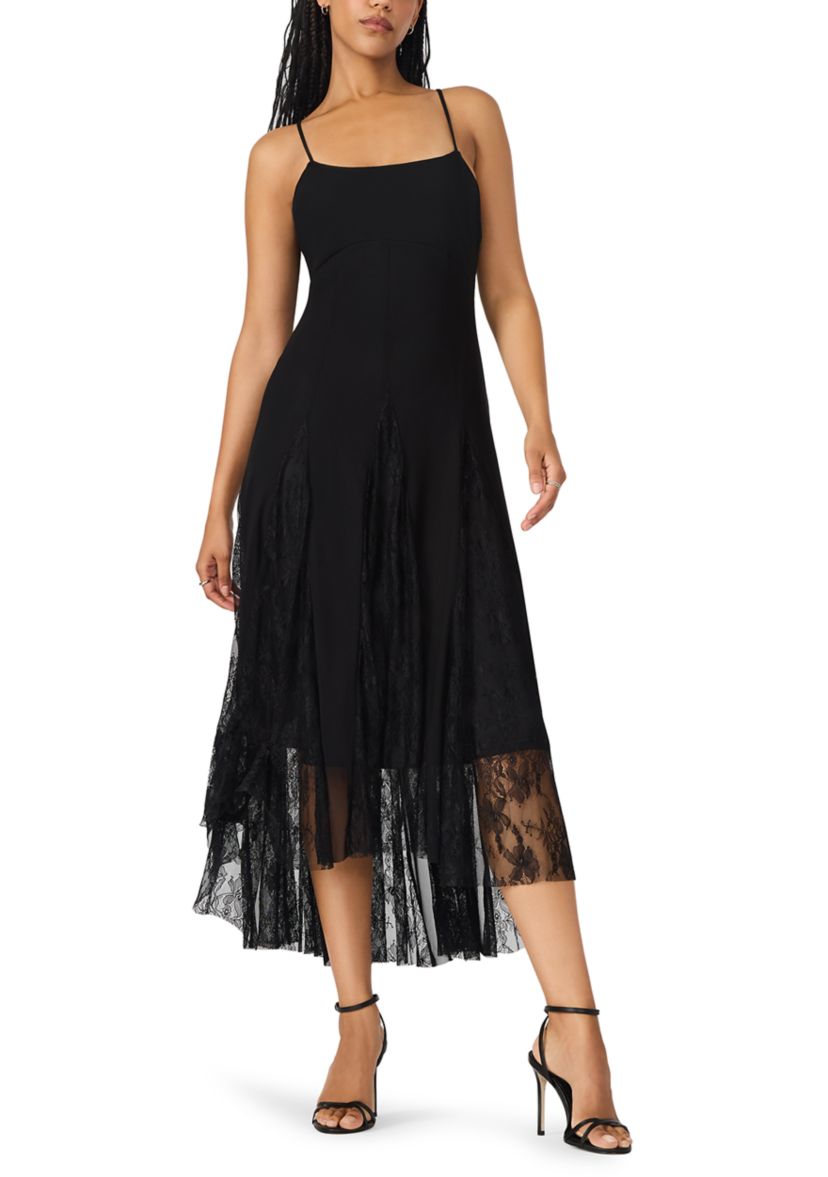 knee length dresses for ladies TORI Leopard Button Up Collared Midi Dress – Steve Madden main image 1
