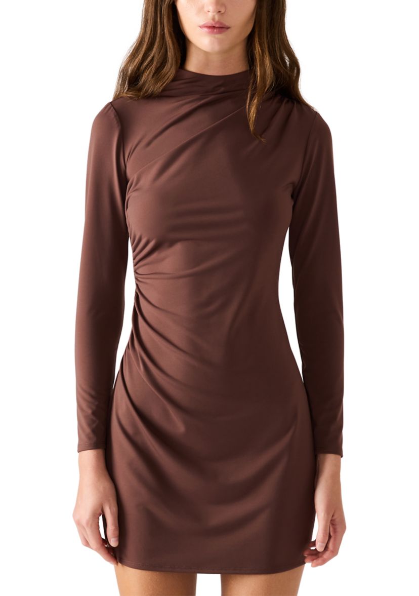 strapless brown dress Unforgettable Style Strapless Maxi Dress Brown