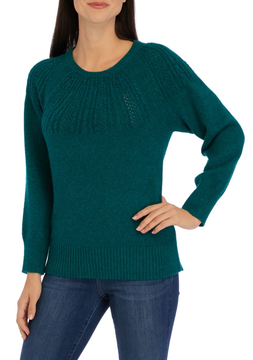 Womens Cable Knit Sweater