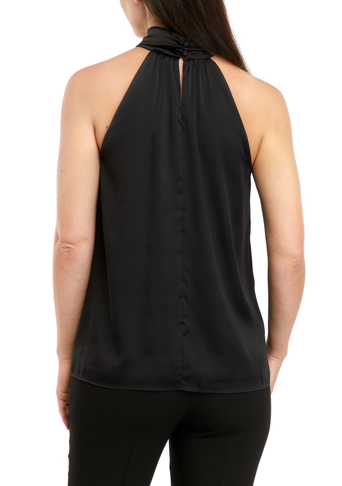 Womens Sleeveless Woven Top