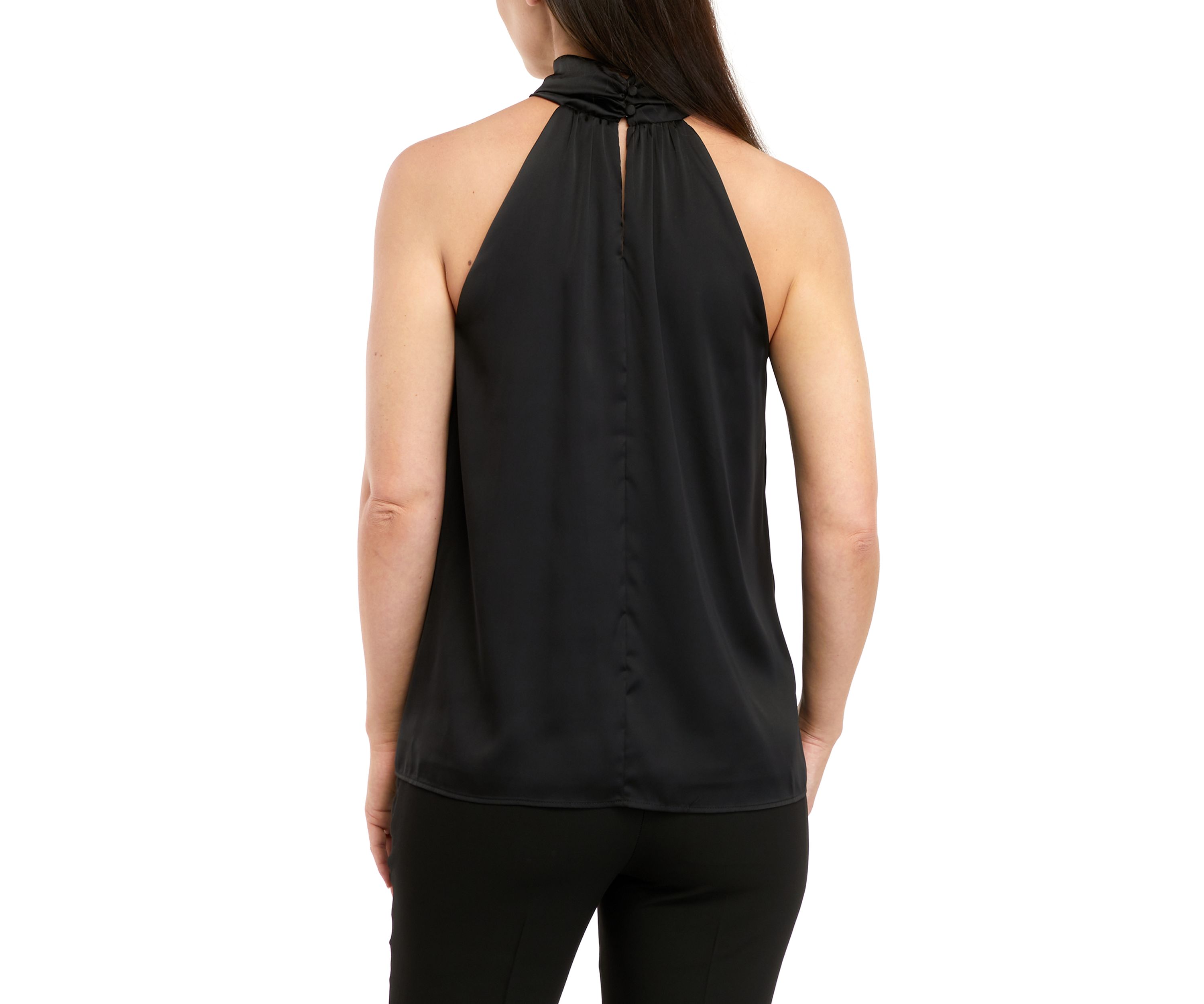 Womens Sleeveless Woven Top