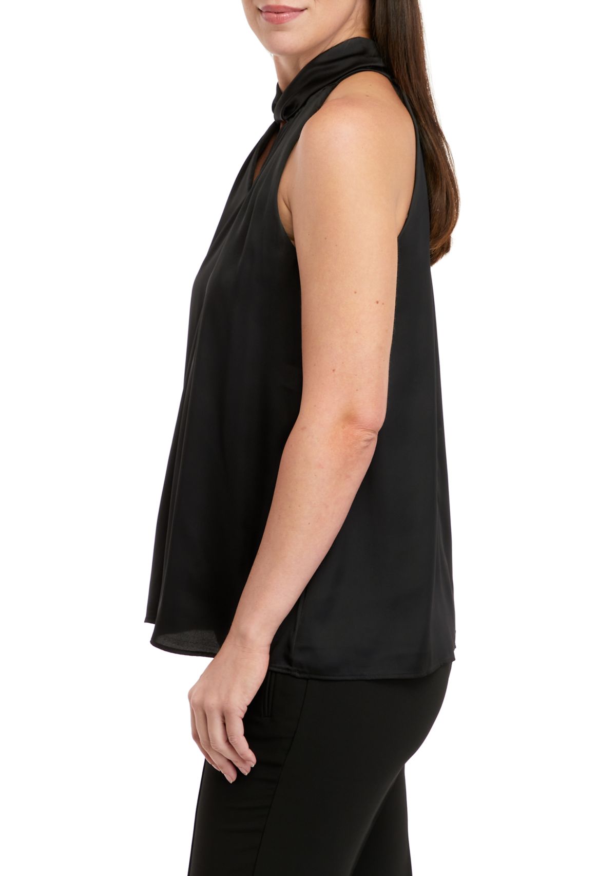 Womens Sleeveless Woven Top