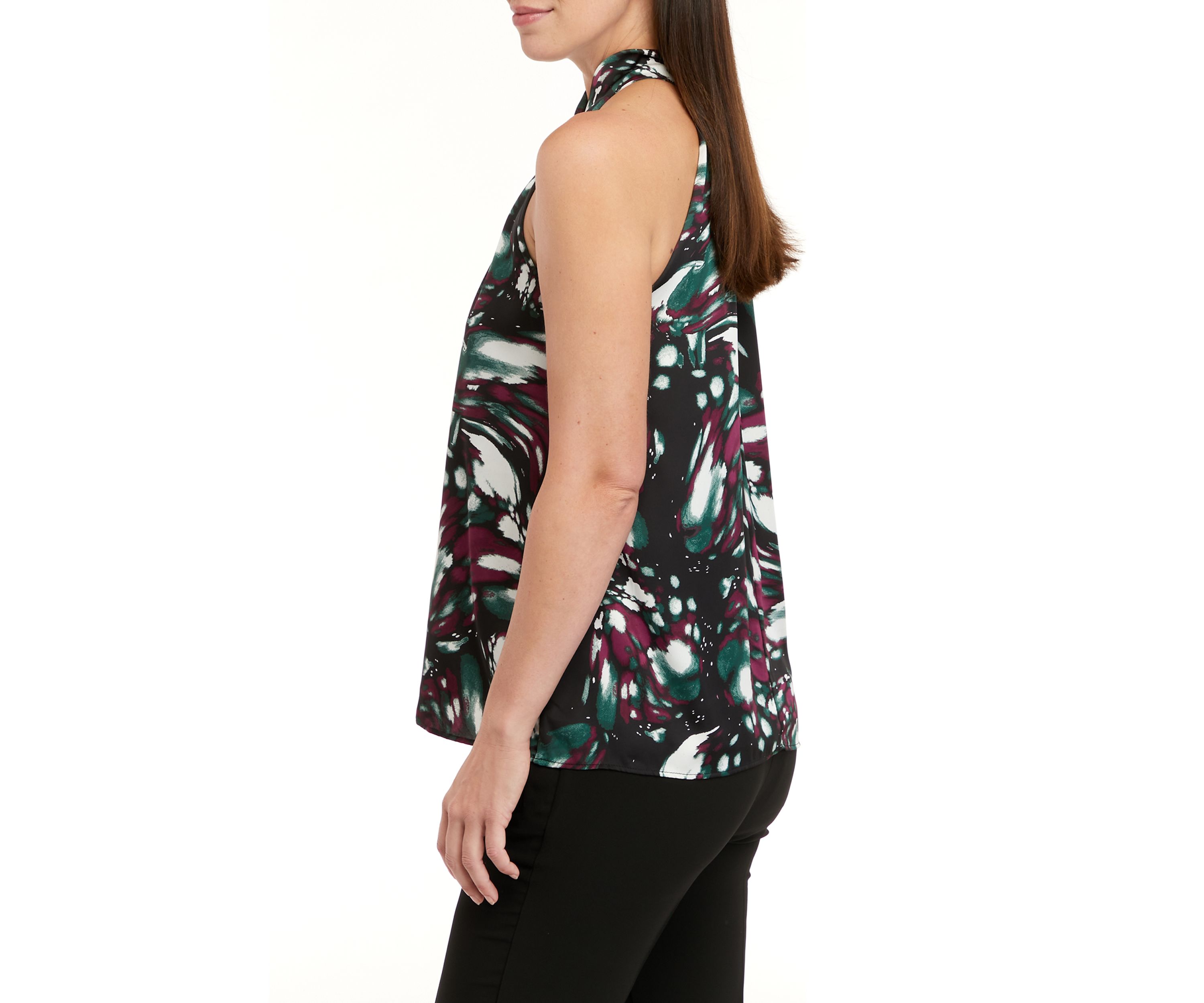Womens Sleeveless Woven Top