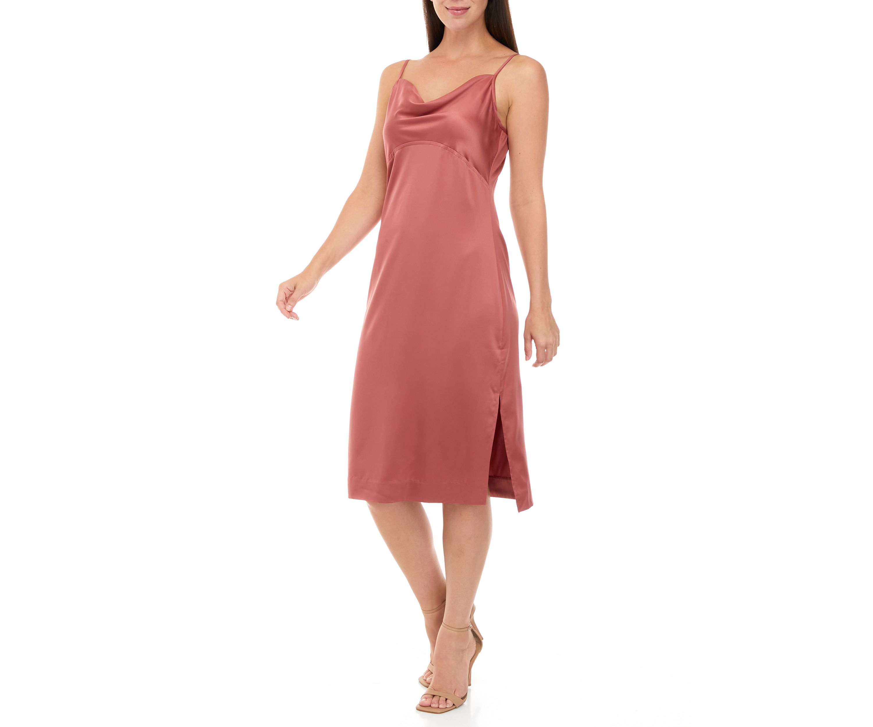 Womens Satin Cami Dress