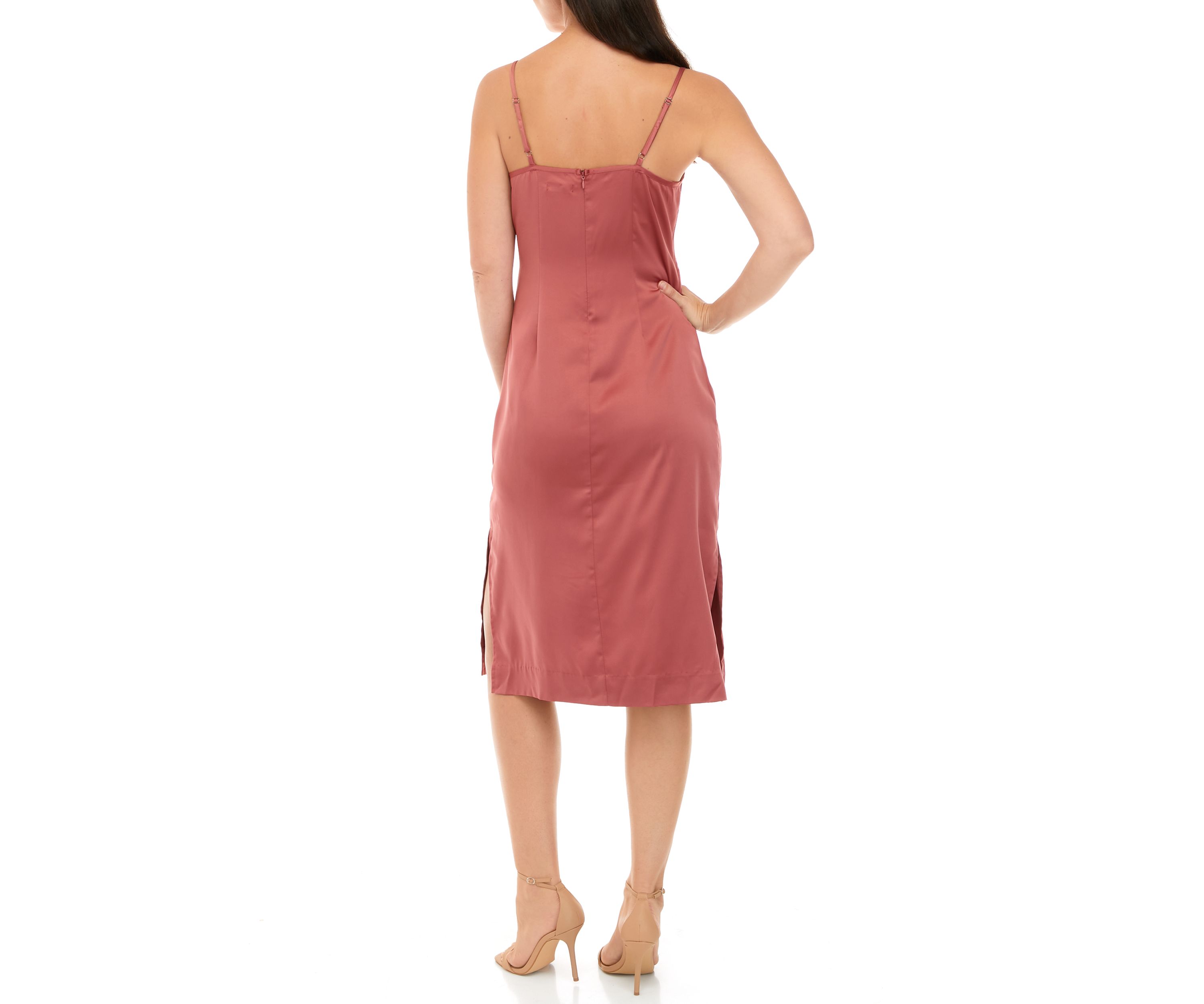 Womens Satin Cami Dress