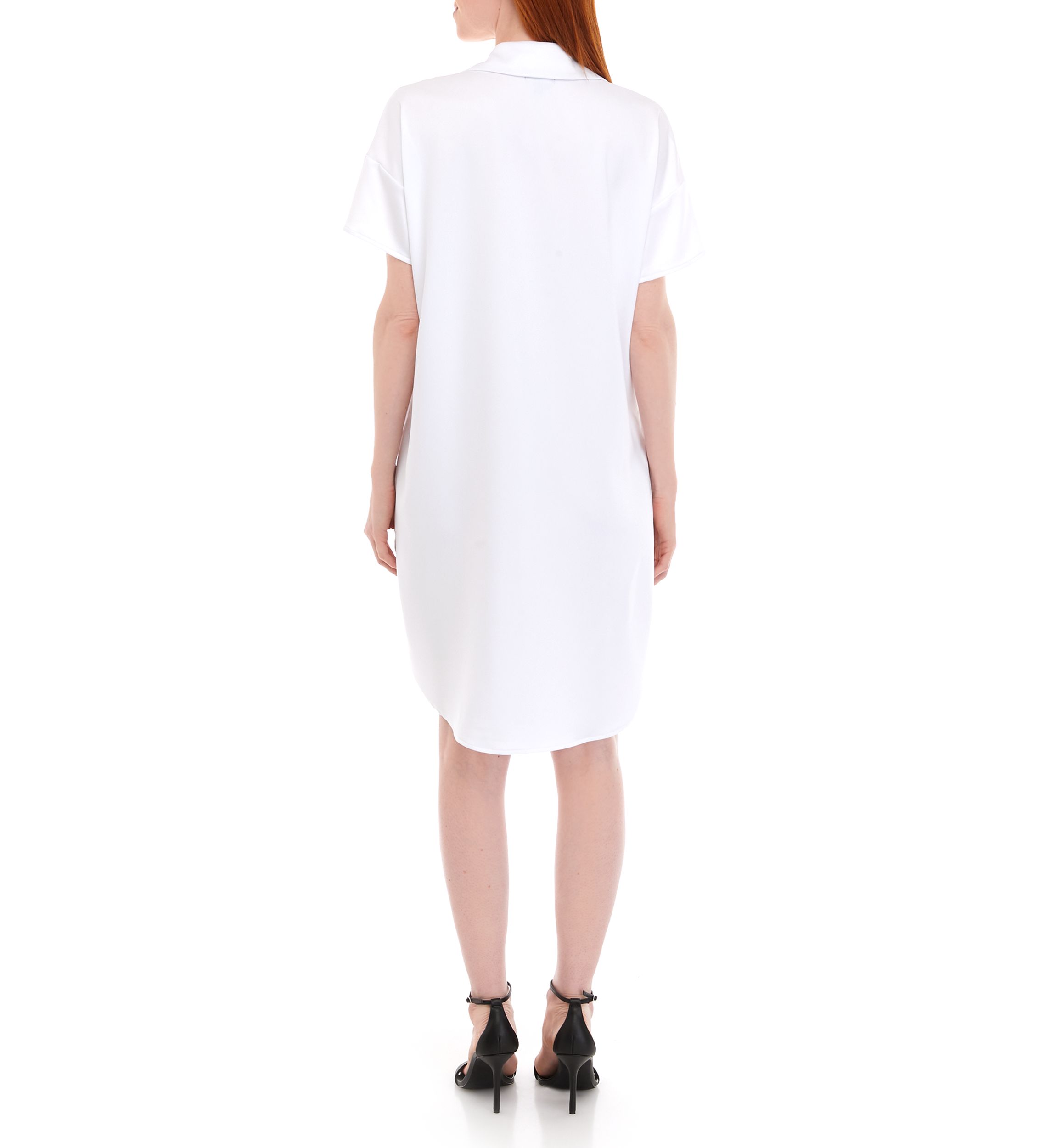 Womens Short Sleeve Popover Dress