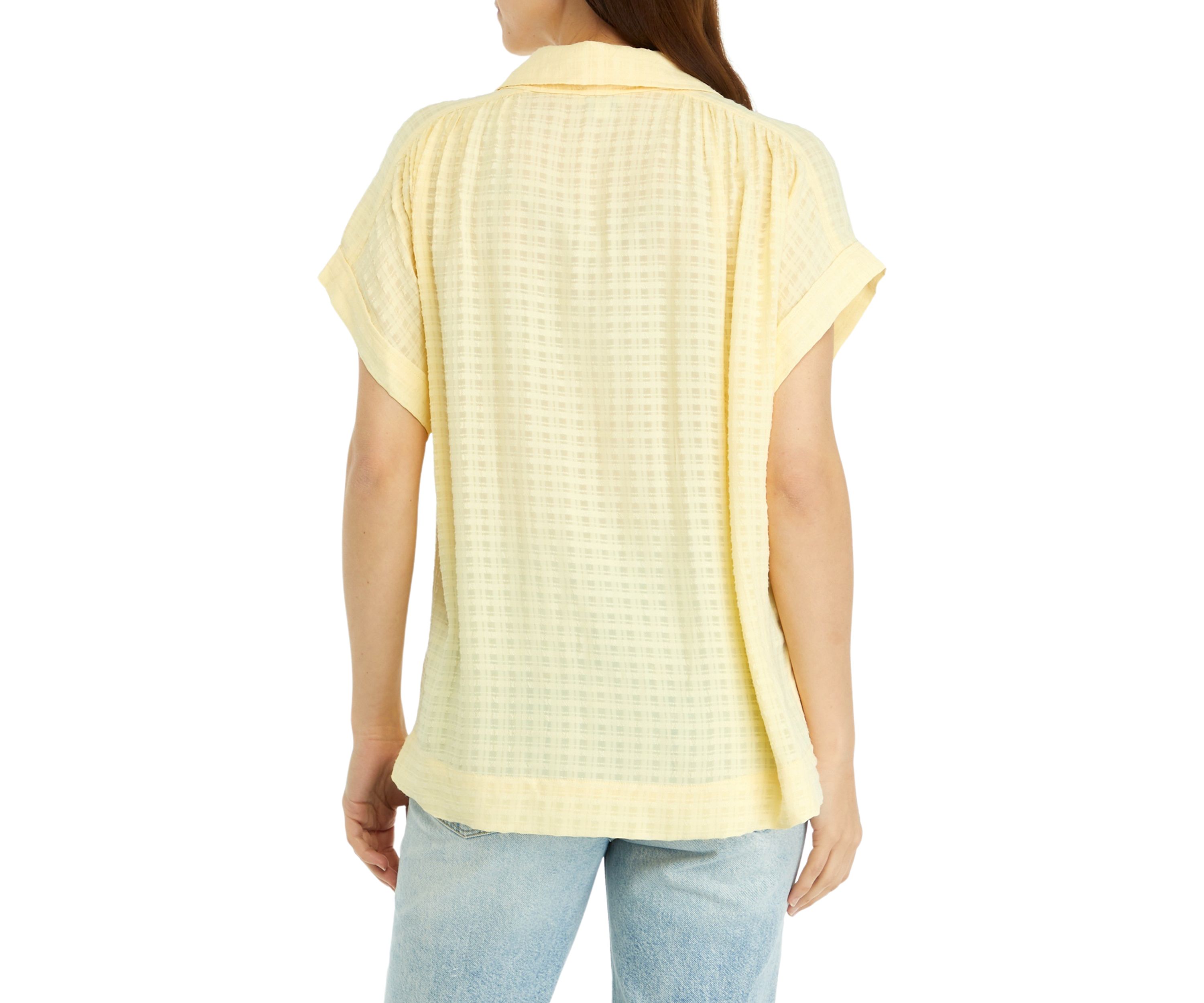 Womens Collared Top
