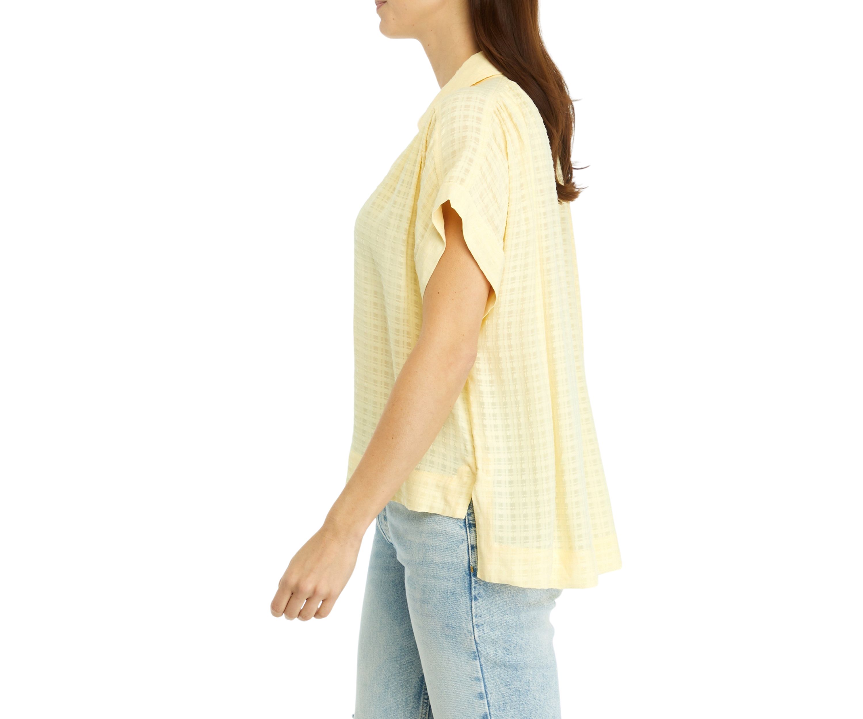 Womens Collared Top