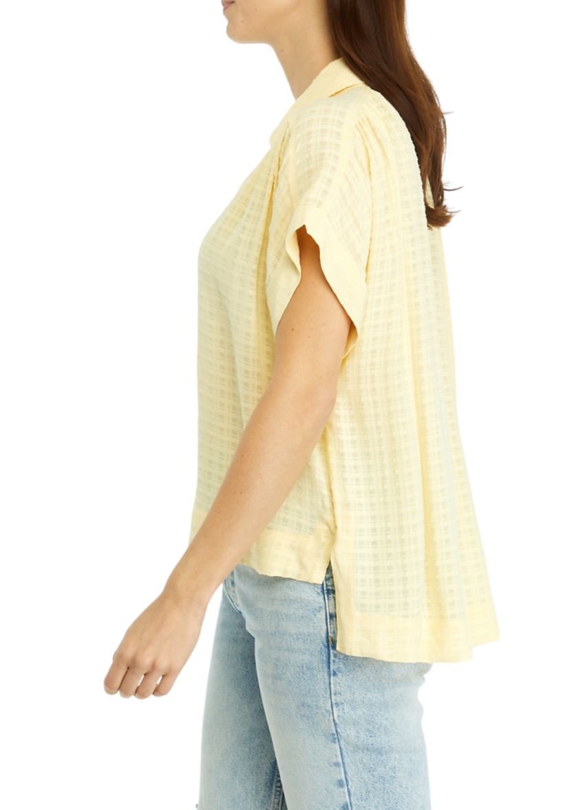 Womens Collared Top