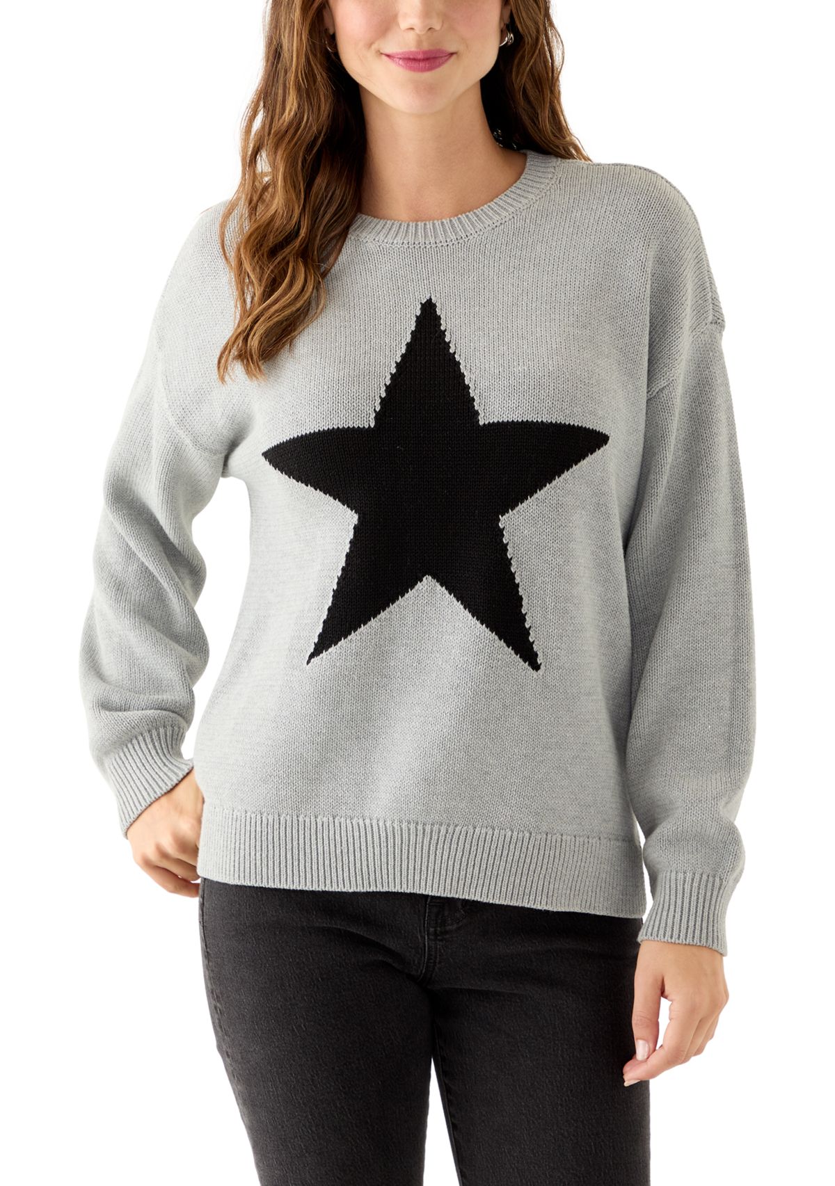 Womens Graphic Star Sweater