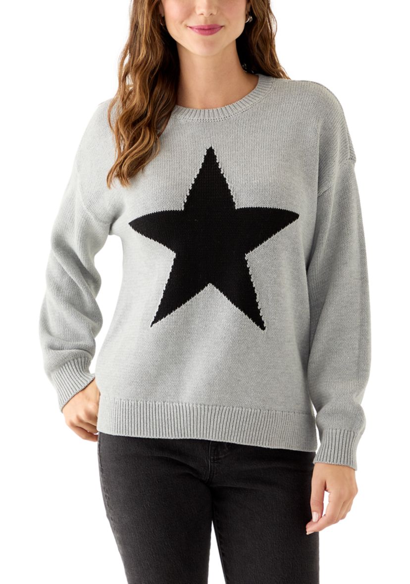 Womens Graphic Star Sweater