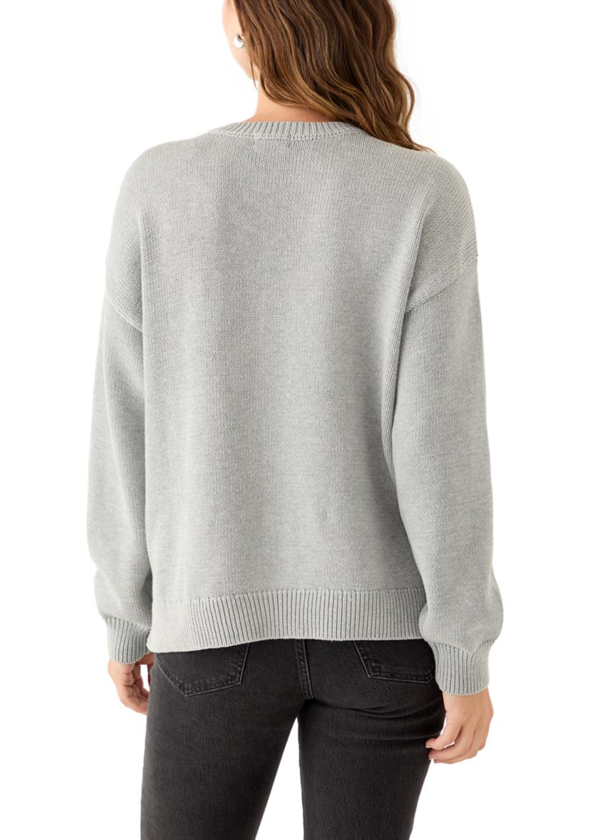 Womens Graphic Star Sweater