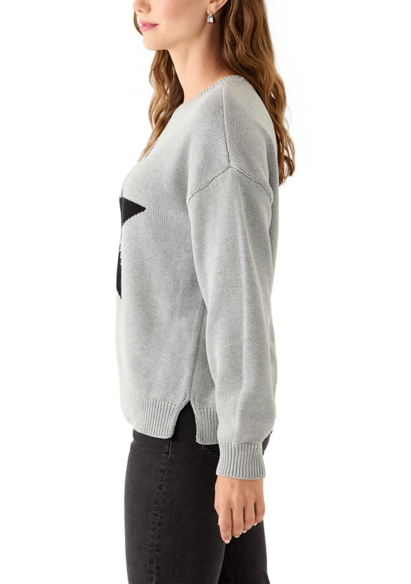 Womens Graphic Star Sweater